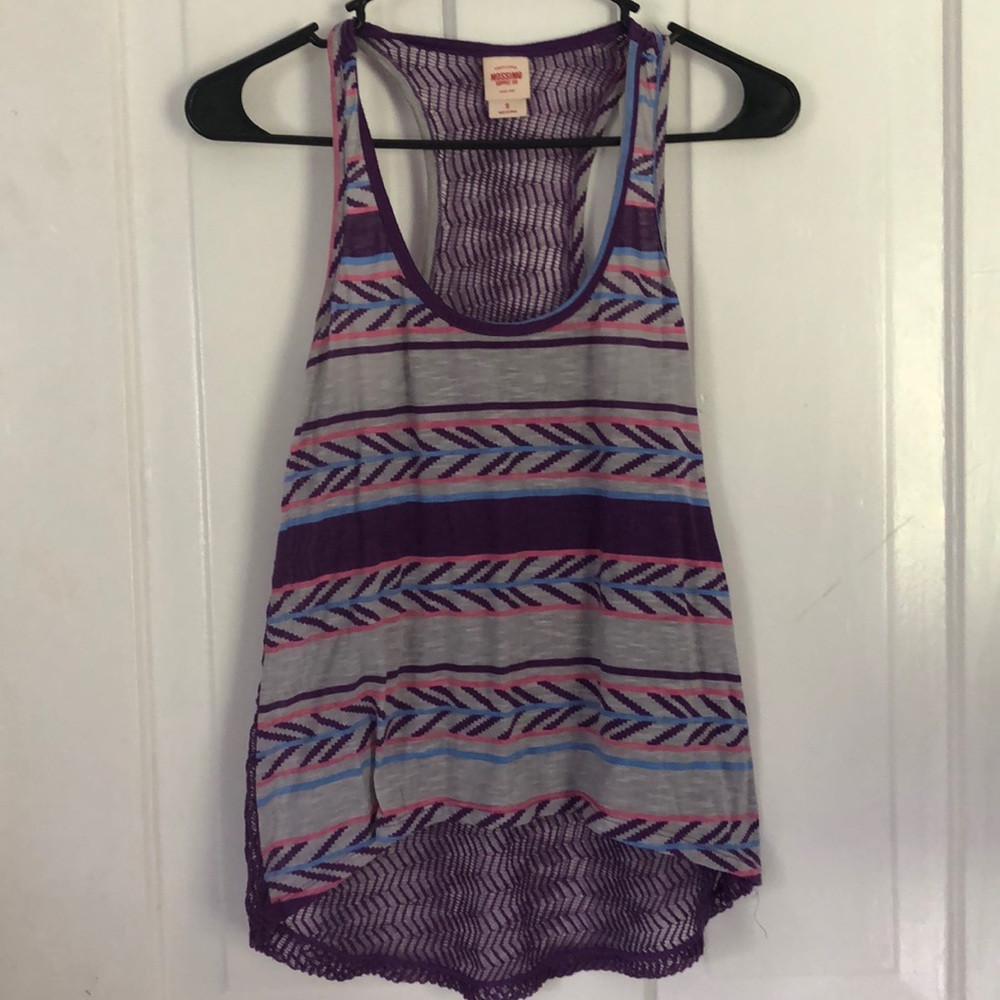 Purple Design Racerback